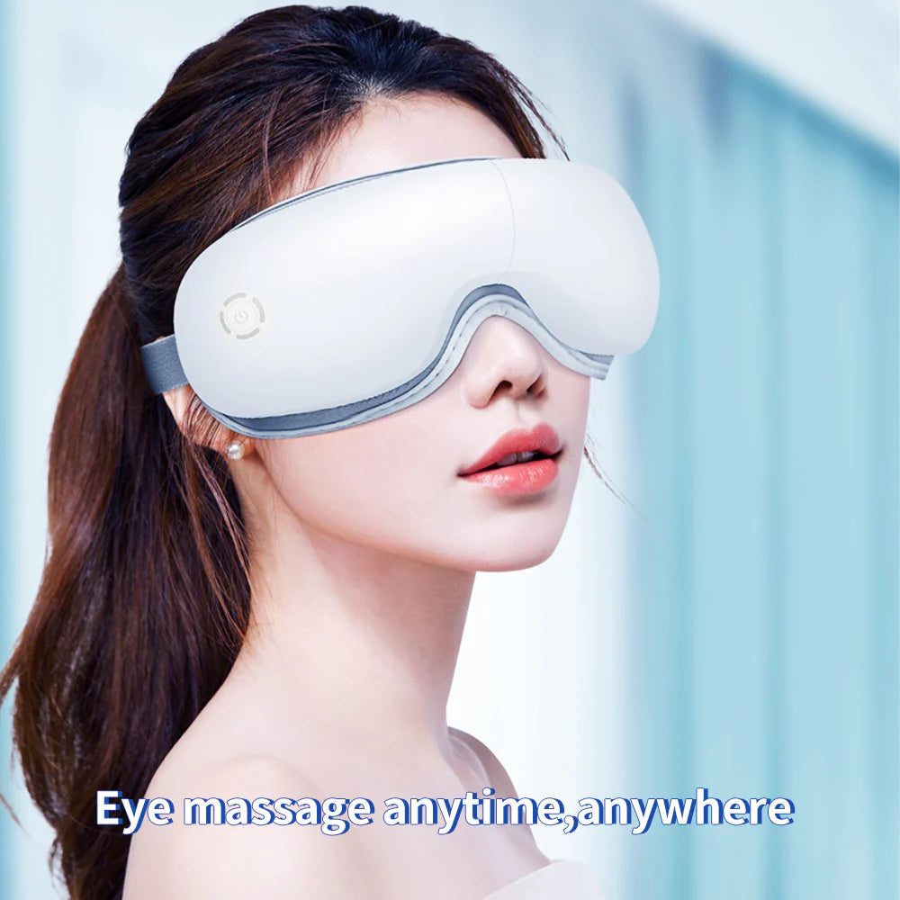 Best-Selling Smart Eye Protector - Air Pressure Vibration Heat Therapy to Relieve Eye Fatigue Bluetooth Music Massager