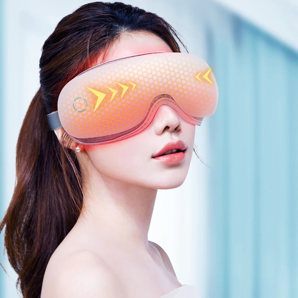 Best-Selling Smart Eye Protector - Air Pressure Vibration Heat Therapy to Relieve Eye Fatigue Bluetooth Music Massager