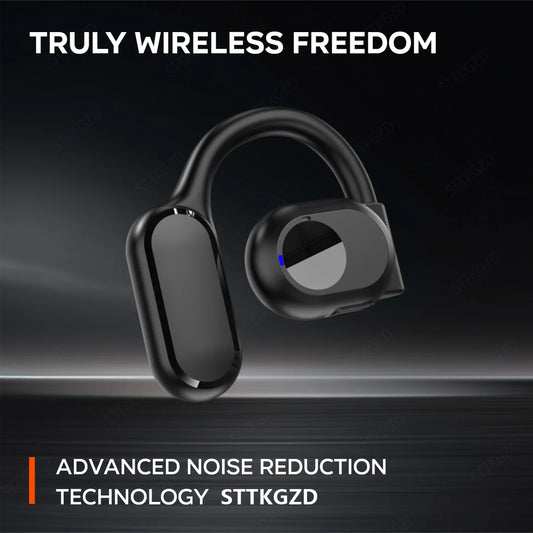 Air Conduction Earphones Wireless Bluetooth Headphones with Microphone Handsfree Noise Canceling Headset for Driving Audifonos
